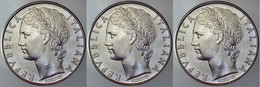 ITALIA - Lire 100 1976 - FDC/Unc Da Rotolino/from Roll 3 Monete/3 Coins - 100 Lire