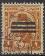 1953 King Farouk  Ovpt On 1944 Issue 1M Sc 343 / Mi 417 Used / Oblitéré / Gestempelt [hod] - Oblitérés