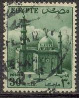 1953 Definitives: Mosque Of Sultan Hassan  30 M Sc 331 / Mi 404 Used / Oblitéré / Gestempelt [hod] - Gebraucht