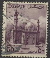 1953 Definitives: Mosque Of Sultan Hassan  50 M Sc 336 / Mi 407 Used / Oblitéré / Gestempelt [hod] - Usados