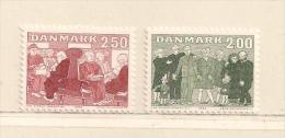 DANEMARK  ( EUDAN - 41 )  1983  N° YVERT ET TELLIER  N° 788/789  N** - Neufs