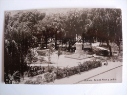 Postcard/ Postal  - Bolivia - Tupiza - Plaza Y Jardin - Bolivie