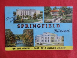 Springfield – Missouri Multi View Greetings  Not Mailed   Ref 1259 - Springfield – Missouri