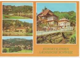 Rathen Kurort Sachsische Schweiz Foto Heselbarth Mit Gaststätte Sonniges Eck - Rathen