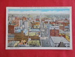 Colorado > Denver Panorama Of 16 Th Street 1941 Cancel     Ref 1260 - Denver