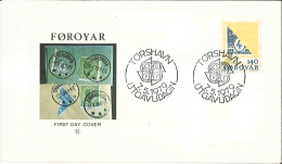 Enveloppe FDC - Danmark - Foroyar - Torshavn Utgavudagin - 1979 - FDC