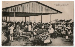 GUINÉE . Guinée Française . Kindia . Le Marché - Réf. N°295 - - Guinée Française