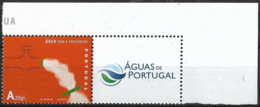 Portugal – 2006 Water Stamp With Águas De Portugal Tab MNH Stamp - Ungebraucht