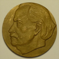 Bulgarie Bulgaria Large Medallion " Georgi Dimitrov 1882 - 1949 " - Otros & Sin Clasificación