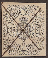 Fiscales Libros De Comercio U 17 (o) Escudo 1867 - Fiscale Zegels