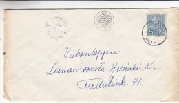 Finlande - Lettre De 1955 - Oblitération Kaa .... - Cachet Rural 4958 - Lettres & Documents