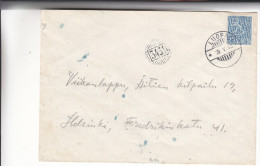 Finlande - Lettre De 1955 - Oblitération Luopa. - Cachet Rural 3431 - Cartas & Documentos