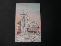 ==  CSR  Jeschken Haus Liberec Nach Mauer Bei Wien 1908  Winter AK - Tschechische Republik