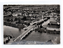 Isle Sur Le Doubs Debut Année 60 Vue Aerienne Avec Le Pont En Premier Plan Serie En Avion Au Dessus Lapie Service Aerien - Isle Sur Le Doubs