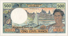 Billet, Tahiti, 500 Francs, 1985, NEUF - Papeete (French Polynesia 1914-1985)