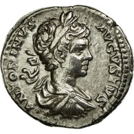 Monnaie, Caracalla, Denier, TTB+, Argent, Cohen:413 - The Severans (193 AD Tot 235 AD)