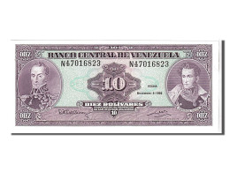 Billet, Venezuela, 10 Bolívares, 1992, KM:61c, NEUF - Venezuela