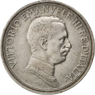 Monnaie, Italie, Vittorio Emanuele III, 2 Lire, 1916, Rome, TTB, Argent, KM:55 - 1900-1946 : Victor Emmanuel III & Umberto II