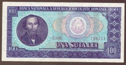 ROMANIA 100 LEI 1966   SERIE C.0215 - Rumänien