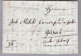 Heimat LU Schongau 1927-09-21 Vorphila-Brief Nach Gersau "Camenzind" - ...-1845 Prephilately