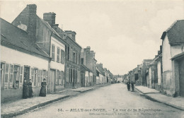 Ailly Sur Noye (somme) La Rue De La République - Ailly Sur Noye