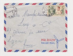 LETTRE. COLONIE. LETTRE. TIMBRE. AEF. AFRIQUE EQUATORIALE FRANCAISE. - Covers & Documents