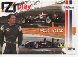 Fre215 Freecard Promocard Paolo Viero, Zplay, Formula 2000, Automobilismo, Auto Sport Reparto Corse - Grand Prix / F1