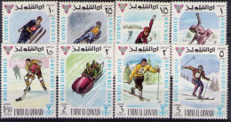 UAE Umm Al-Qiwain Winter  1968 Olympic Games Grenoble - Hiver 1968: Grenoble