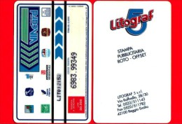 VIACARD - Pubblicitarie - Litograf - Tessera N. 43 - 50.000 - Pik - Other & Unclassified