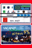 VIACARD - Pubblicitarie - Vacanze Italiane - Tessera N. 45 - 50.000 - Tec - Autres & Non Classés