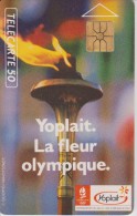 JEUX OLYMPIQUE D'ALBERTVILLE 1992 : YOPLAIT LA FLEUR OLYMPIQUE - Jeux Olympiques