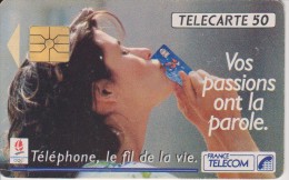 JEUX OLYMPIQUE D'ALBERTVILLE 1992 : TELEPHONE LE FIL DE LA VIE - Giochi Olimpici