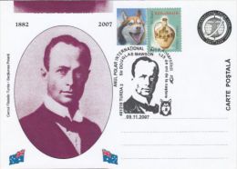 DOUGLAS MAWSON, INTERNATIONAL POLAR YEAR, ANTARCTICA DAY, DOGS, SPECIAL POSTCARD, 2007, ROMANIA - Internationales Polarjahr