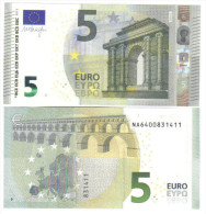 5 € NEW AUSTRIA N004D6 NA DRAGHI Cod.€.077 - 5 Euro