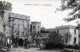 Grigny (Rhône). La Baronie - Grigny