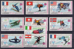 YEMEN 1968 Winter Olympic Games Grenoble - Hiver 1968: Grenoble