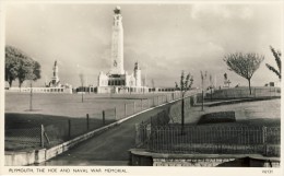 PLYMOUTH, The Hoe And Naval War Memorial  - 2 Scans - Plymouth