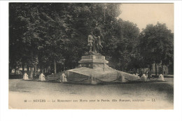 16 - NEVERS - Le Monument Aux Morts Pour La Patrie  -  LL - Nevers