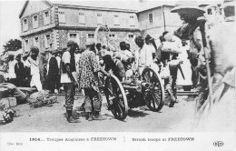 ¤¤  -   FREETOWN   -  Troupes Anglaises En 1914    -  ¤¤ - Sierra Leone