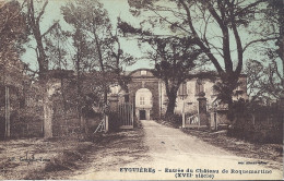 EYGUIERES-ENTREE DU CHATEAU DE ROQUEMARTINE  XVII SIECLE - Eyguieres