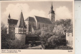 8801 BURGBERNHEIM, Seilerturm & Ev. Kirche, 1957 - Bad Windsheim