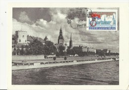 =RUSLAND GS1960 RIGA - Enteros Postales