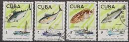 Caribbean Island 1975 - Fish - Mi.2030-2033 - 4v - Used Gestempelt - Oblitérés