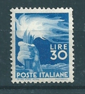 Italy 1945 SG 666 MM - Mint/hinged