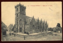 Delcampe - Cpa Du 35 Louvigné Du Désert Eglise Du XVè  Siècle  ...  Fougères  NAT14 - Fougeres
