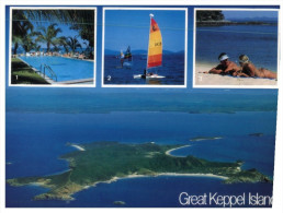 (PH 34)  - Australia - QLD - Aerial View Of Great Keppel Island - Mackay / Whitsundays
