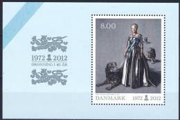 ##Denmark 2012. Queen Margrethe 40 Years Jubilee. MNH(**) - Ungebraucht