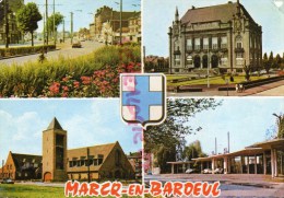 59 - MARCQ EN BAROEUL - LE CROISE LAROCHE - HOTEL DE VILLE - EGLISE ST PAUL- HIPPODROME DES FLANDRES - Marcq En Baroeul