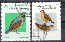Caribbean Island 1979 - Birds -  Mi.2369-2370 - 2v - Used Gestempelt - Oblitérés