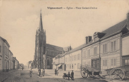 CPA - Vignacourt - Place Godard Dubuc - Vignacourt